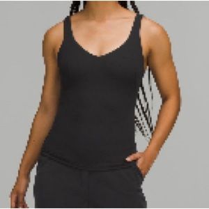 Lululemon ribbed micro modal tank top